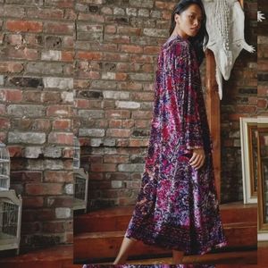 Free People Enchanted Kimono in Velvet Fairytale